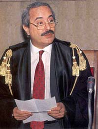 il giudice Giovanni Falcone